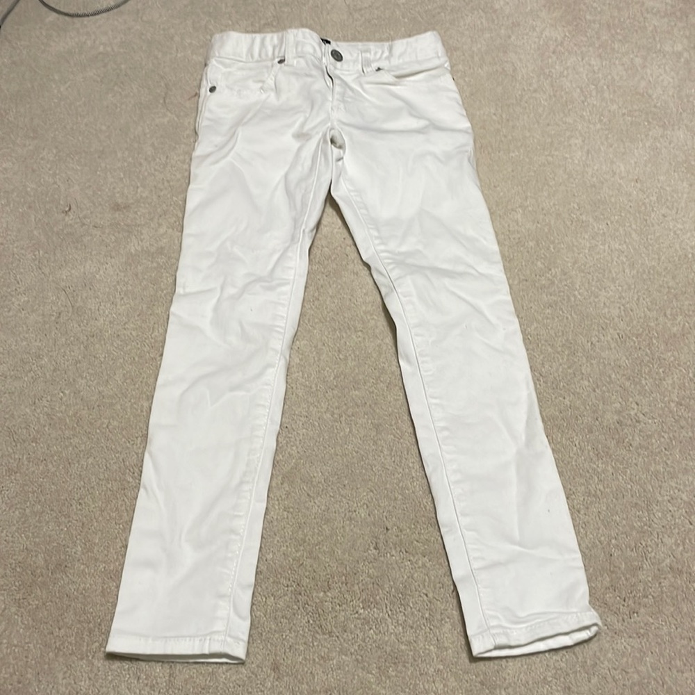 White gap jeans for girls